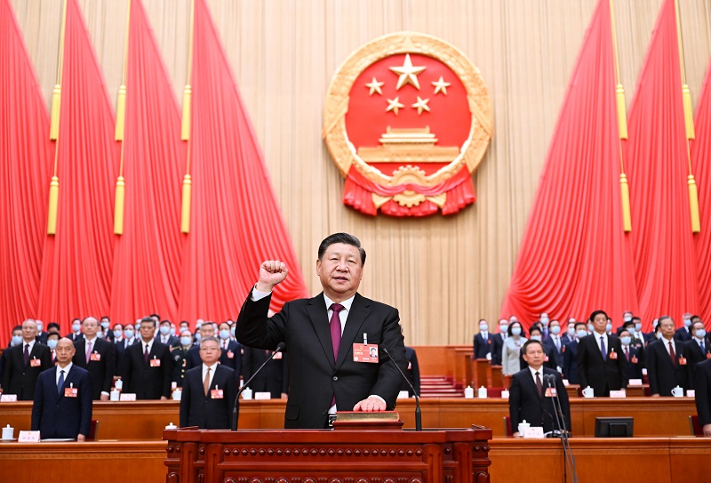 习近平全票当选为国家主席、中央军委主席