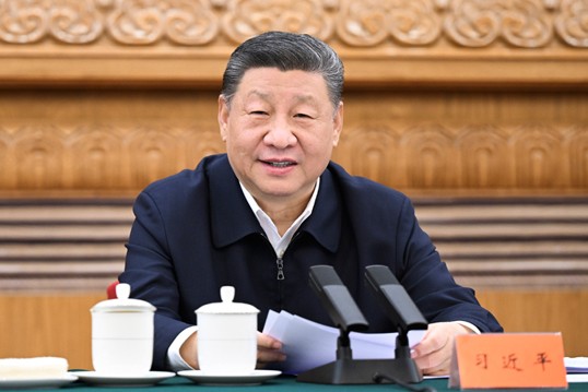 习近平：促进民营经济健康发展、高质量发展