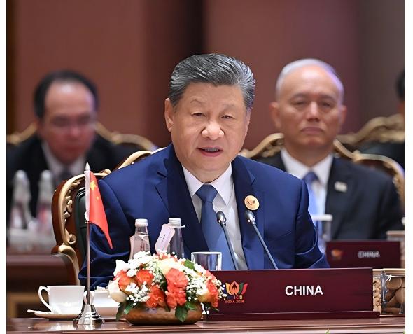 习近平出席金砖国家领导人第十八次会晤第一阶段会议并发表重要讲话