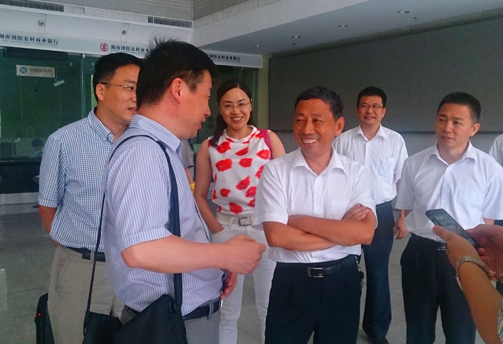 安徽省联社考察组来湘考察交流