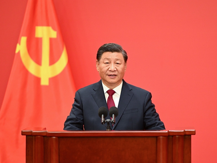 习近平在二十届中共中央政治局常委同中外记者见面时强调 始终坚持一切为了人民一切依靠人民 以中国式现代化全面推进中华民族伟大复兴
